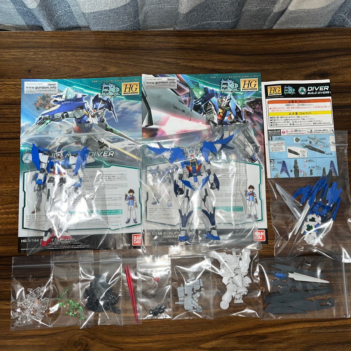 【ジャンク】HG 1/144 ガンダムダブルオーダイバー ガンダムダブルオースカイ ガンダムビルドダイバーズ ガンプラ バンダイ プラモデル
