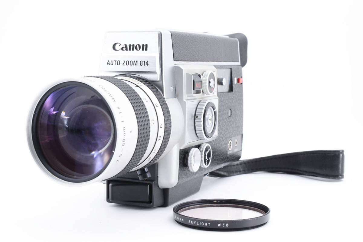 完動品】Canon キャノン AUTO ZOOM 814 Electronic Super 8 8mm