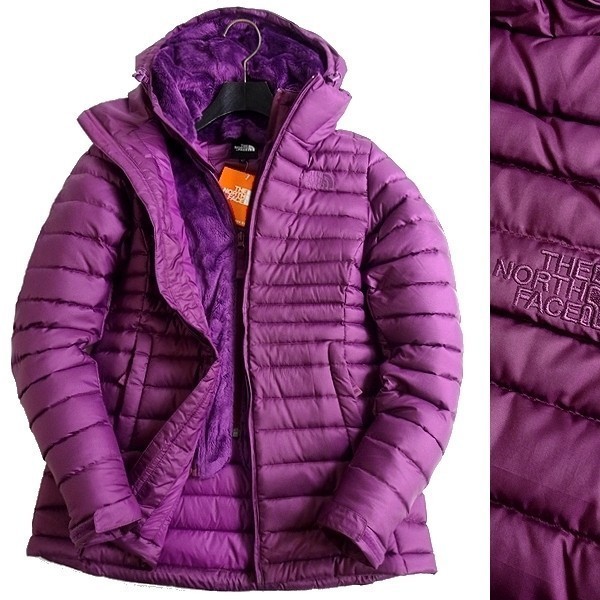 THE NORTH FACE ノースフェイス 定価3.6万 リップストップ 撥水DWR PREMIUM GOOS DOWN ダウンジャケット F81 GRP 80/S ▲054▼bus054nf