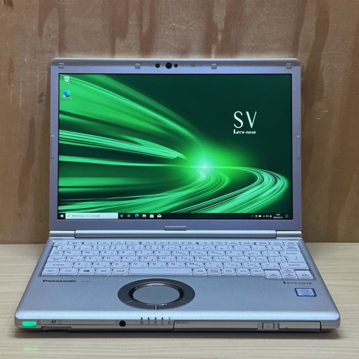 累積使用4450h◆Let's Note CF-SV8KD4VS◆Core i5-8265U◆メモリ8GB◆SSD256GB◆D2D◆DVD