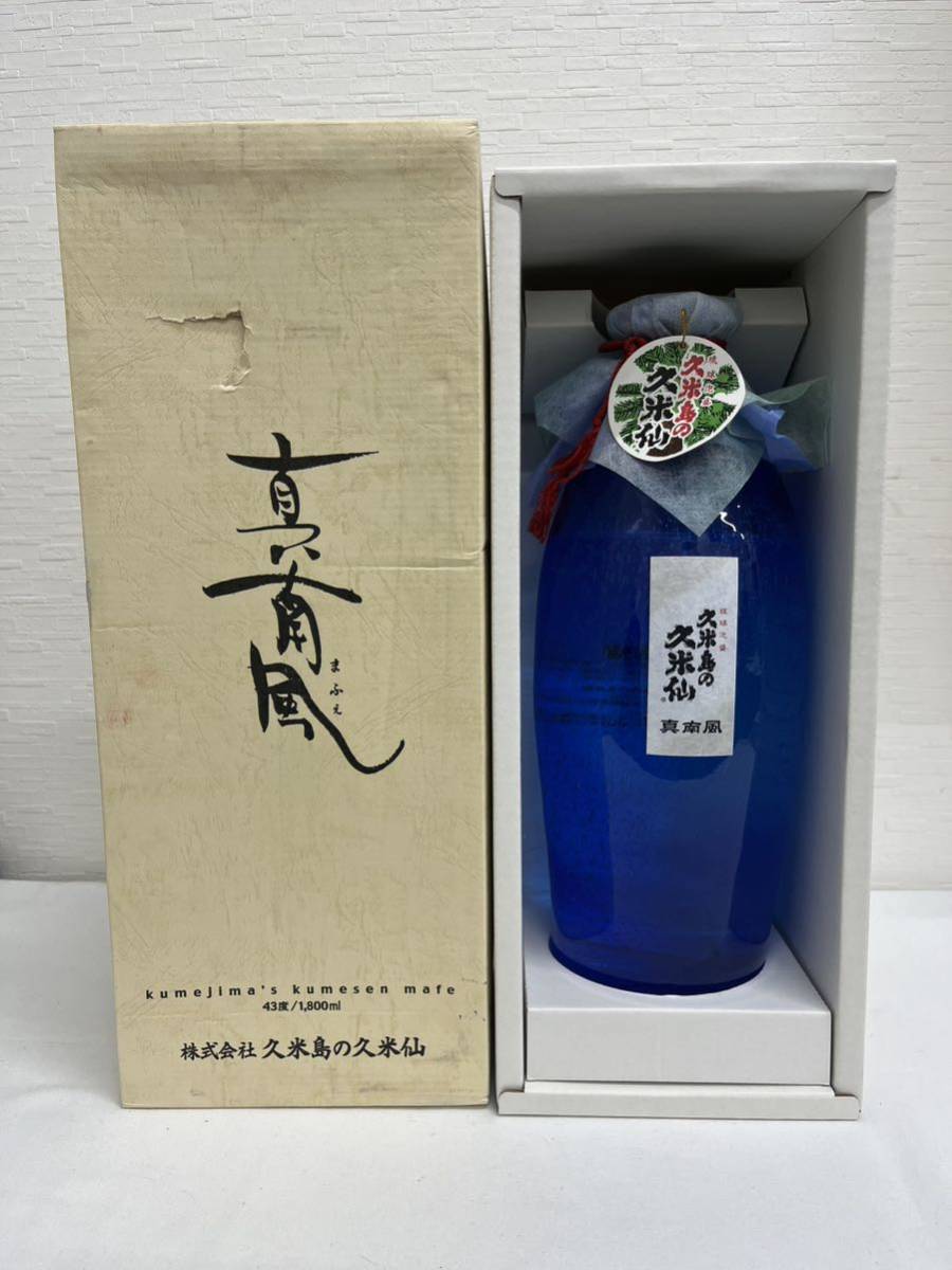 琉球泡盛 2000年1月1日蒸留 久米島の久米仙　一升1.8L/44度 未開封 飲料・酒 琉球泡盛 2000年1月1日蒸留 久米島の久米仙