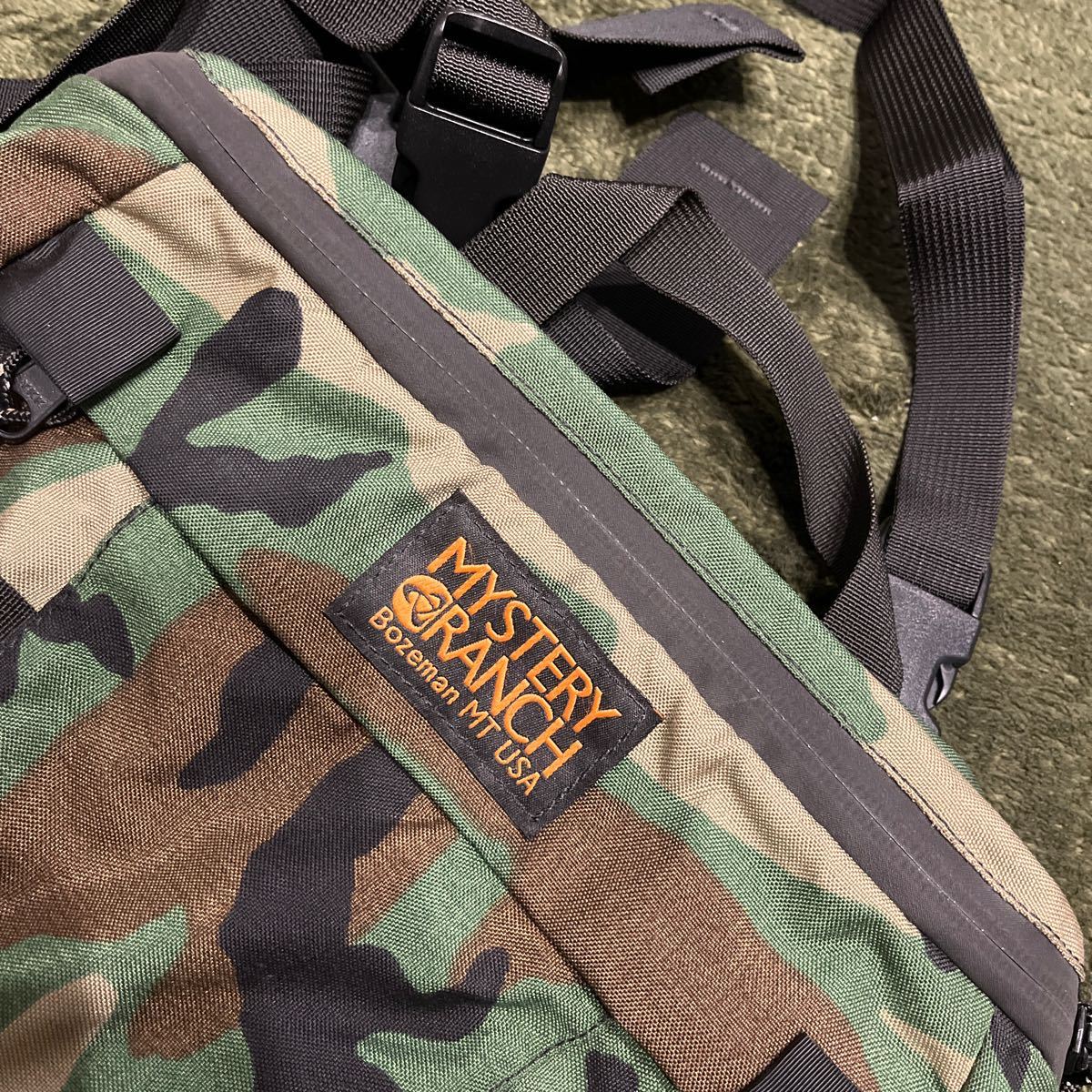 ミステリーランチ mystery ranch ヒップモンキー 初期型 ウッドランド