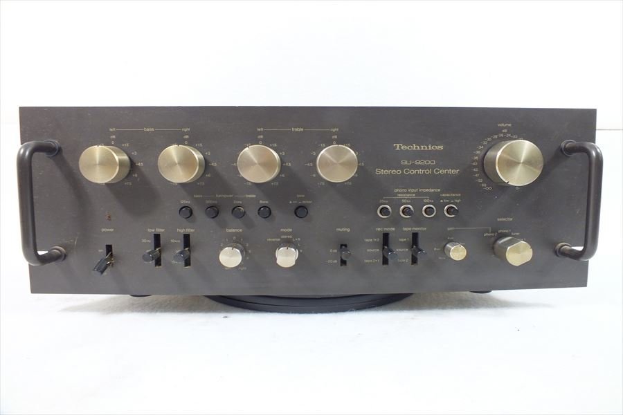 Technics テクニクス SU-9200 SE-9200 ステレオプリアンプ パワー