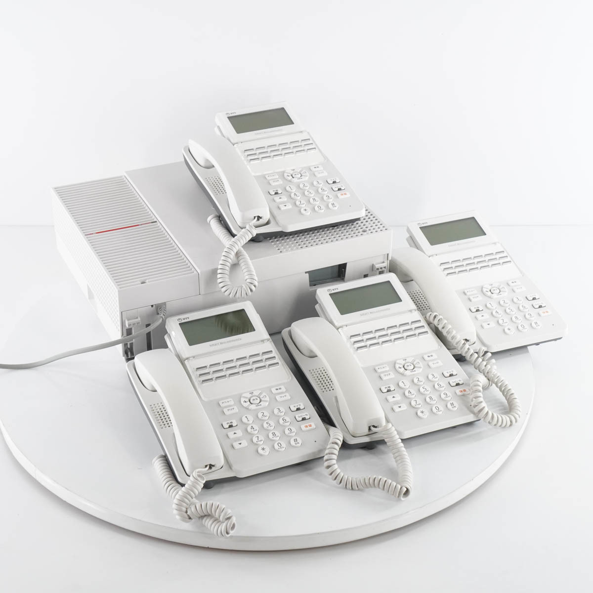 PG] 8日保証 セット 2019年製 αN1 αA1 N1S-ME-(1) NTT 主装置 電話機