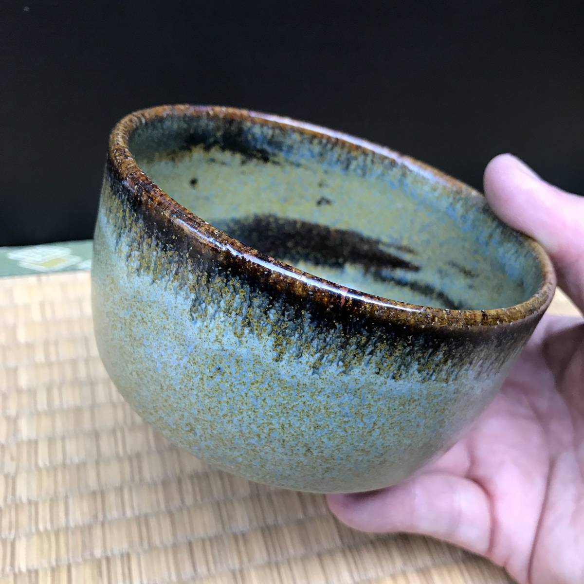 魯山人　備前風茶碗 魯山人銘入り備前茶碗 【公式通販】
