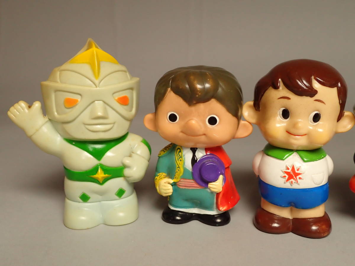 三和銀行 富士銀行 第一銀行 ソフビ 貯金箱 まとめて ノベルティ 昭和