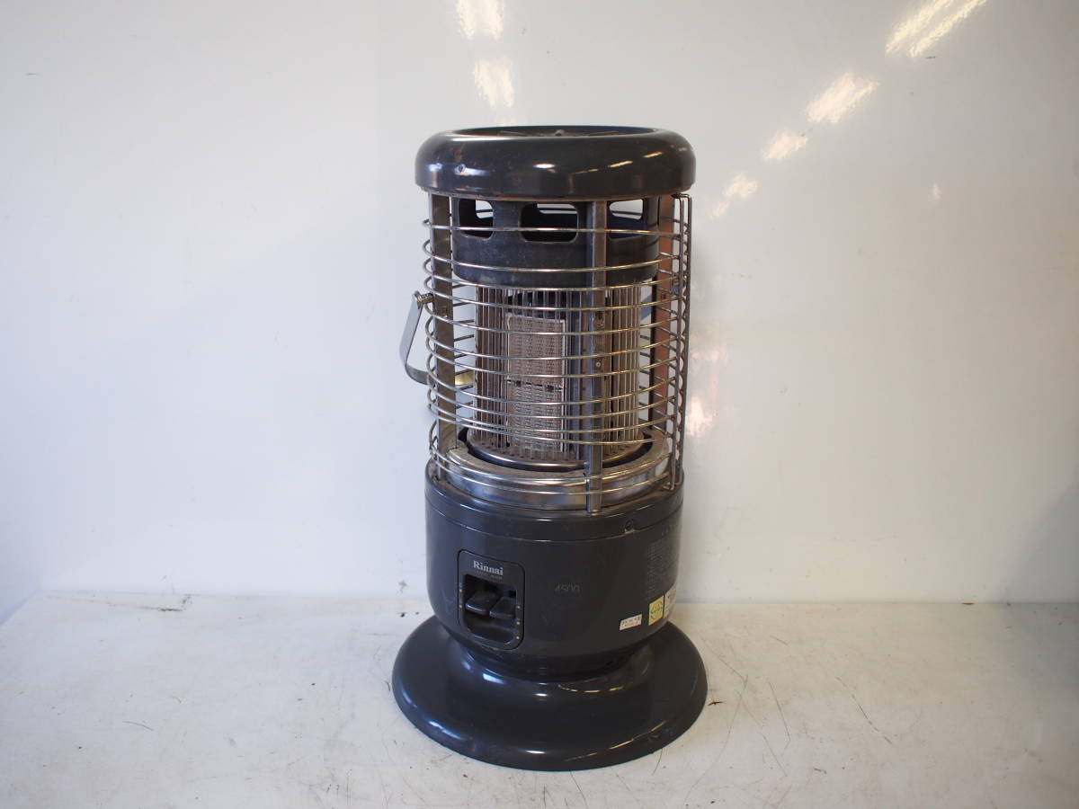 ☆【1T1205-18】 Rinnai リンナイ R-1290VM-403 ガスストーブ 都市ガス 6C 6A用 ジャンク