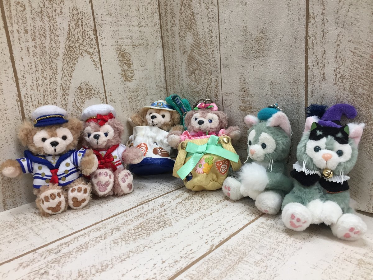 ◇ディズニー TDS ダッフィー シェリーメイ ジェラトーニ ぬいぐるみ