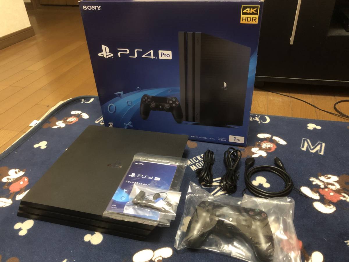 PlayStation®4 Pro ブラック 1TB CUH-7200BB01 PS4 pro CUH-7200BB01 