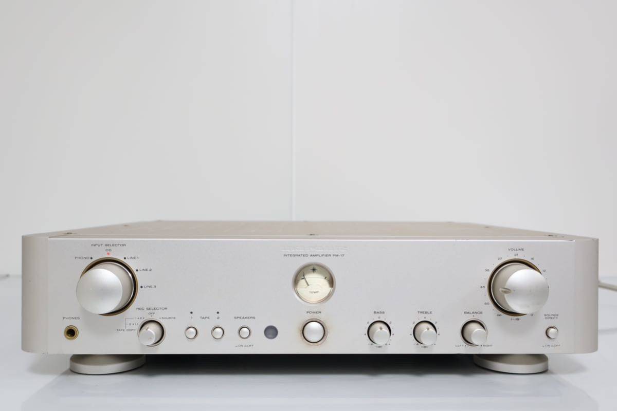 Marantz PM-17 プリメインアンプ 本体 Marantz マランツ プリメインアンプ PM-17 PM-17F 手渡し可能 マランツ
