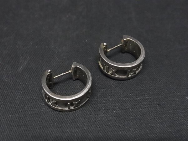 1円 TIFFANY＆Co ティファニー アトラス SV925 ピアス アクセサリー メンズ レディース シルバー系 AS2007