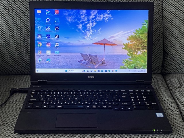 NEC VersaPro VK24MX-T 第6世代CPU Corei5-6300U ＠2.40GHz 増設12GB