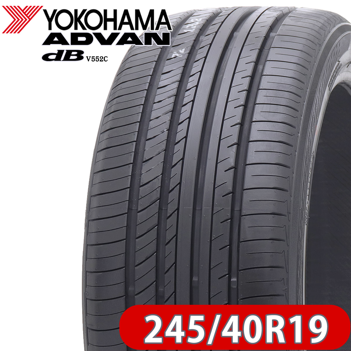 最新作，定番 2022年製 2本価格 会社宛 245/40R19 98Y XL 夏 ヨコハマ ADVAN dB V552 エクストラロード規格 特価 アルファードNO FK1082(ヨコハマタイヤ)｜売買されたオークション情報、yahooの商品情報をアーカイブ公 19インチ