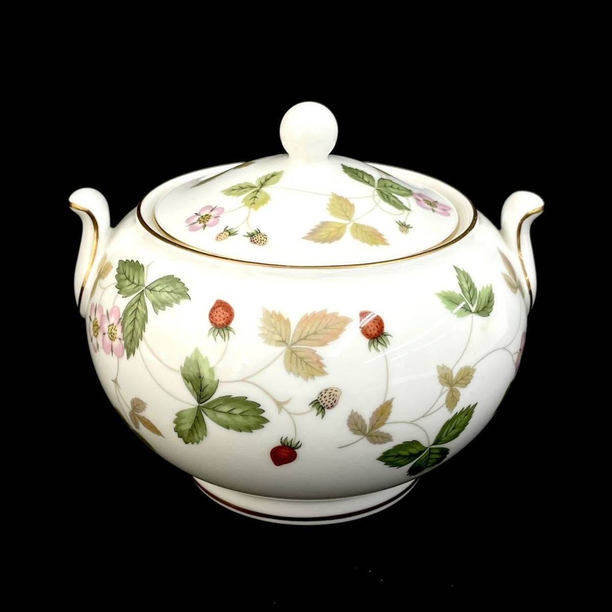 埼◇WEDGWOOD ウェッジウッド ワイルドストロベリー 18点セット 17.5cm