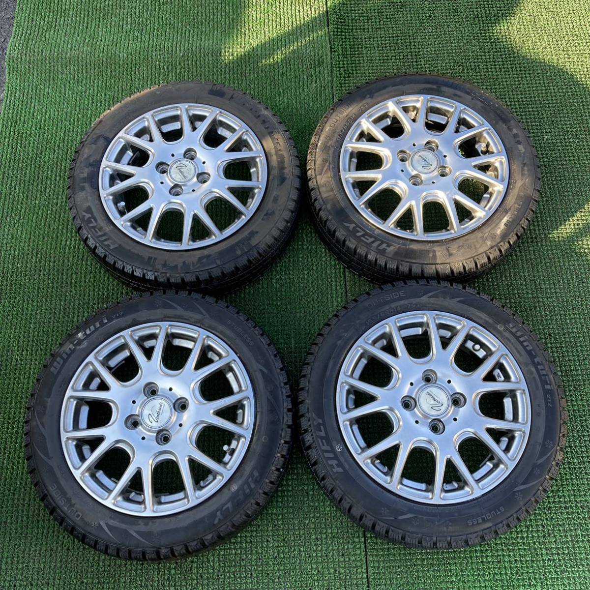 ☆軽四用☆ホイル＆スタッドレス PCD100 ピレリ155/65R14 