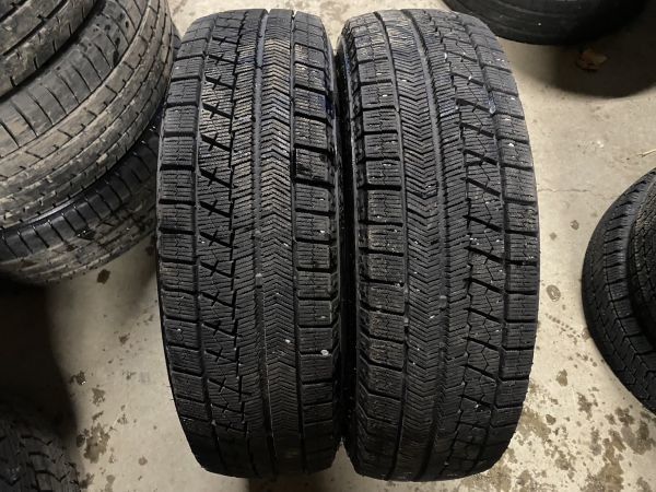 ★送料無料★ 175/65R15 2020年製 9分山 ブリヂストン BLIZZAK VRX 2本/中古スタッドレスタイヤ(冬タイヤ) N6694_F