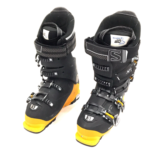 1円 サロモン X PRO 100 24.5cm スキーブーツ 保存箱付き ブラック