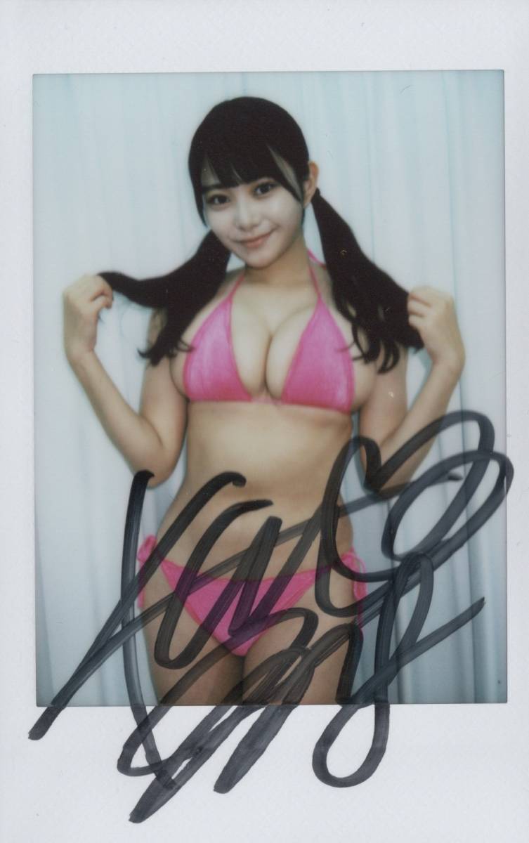 桜井木穂 「君は僕の希望」 DVD購入特典 直筆サイン入り現場チェキ c