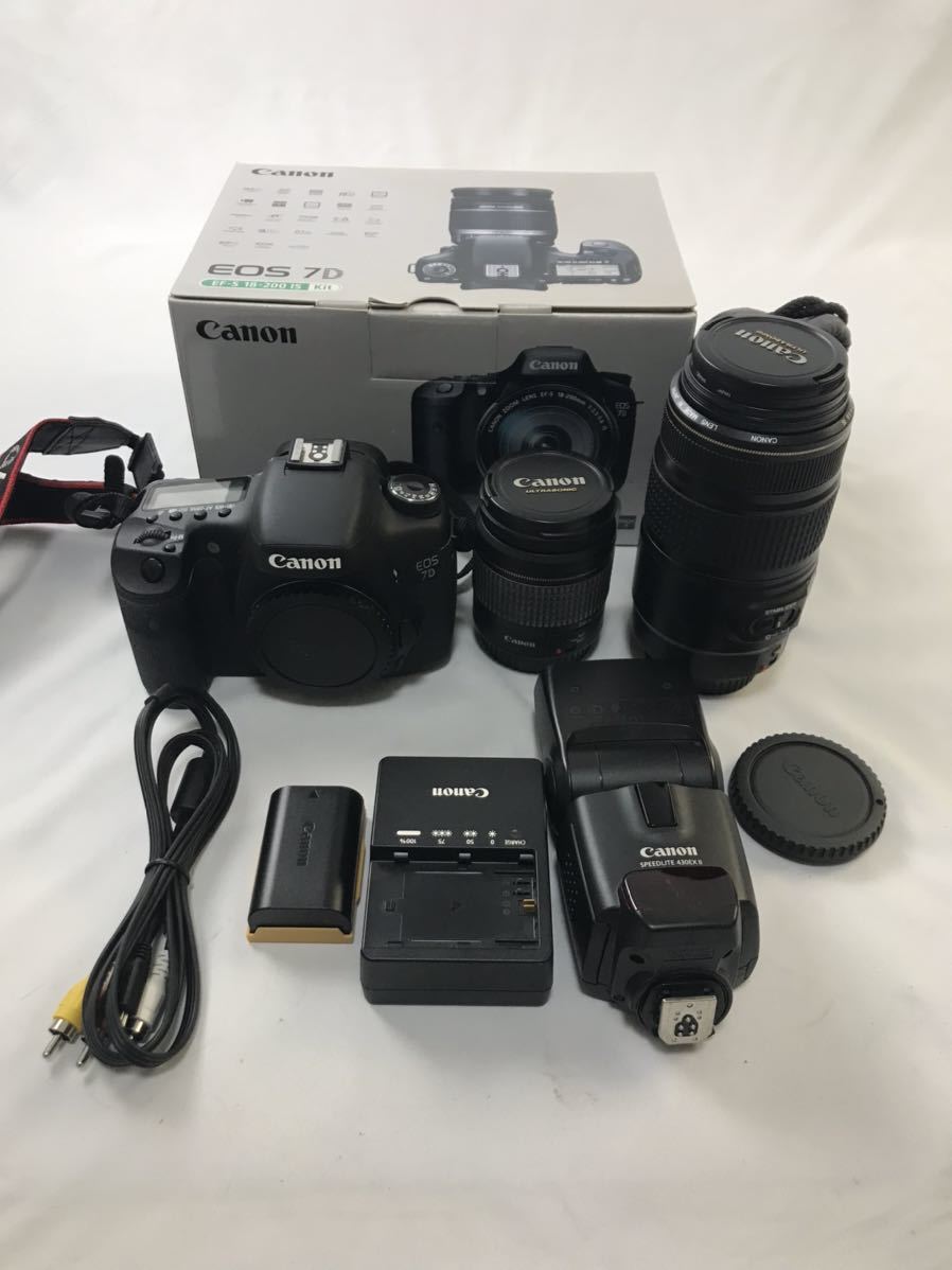 Canon EOS7D デジタル一眼レフカメラ EF 28-135mm F3.5-5.6 IS 標準
