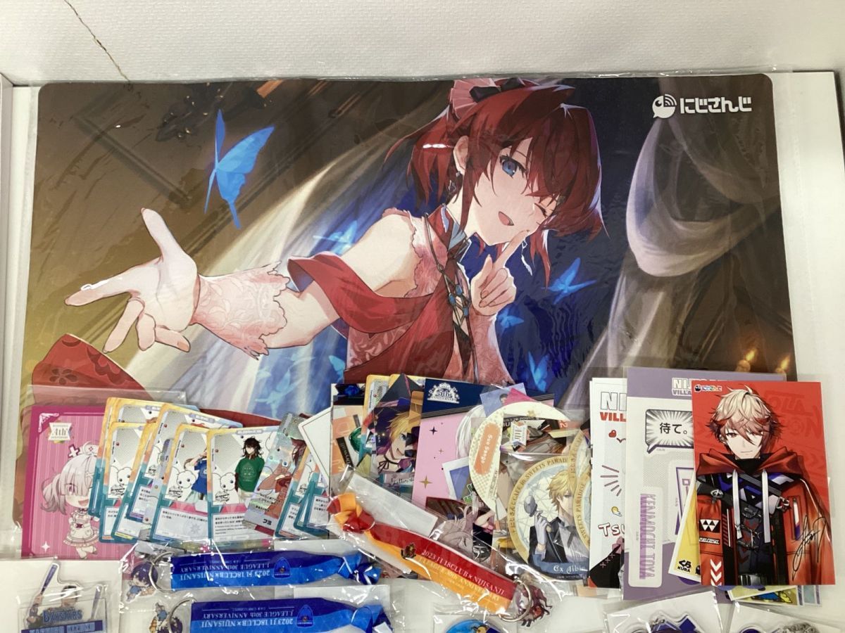 現状】VTuber にじさんじ グッズ まとめ売り 缶バッジ アクリル