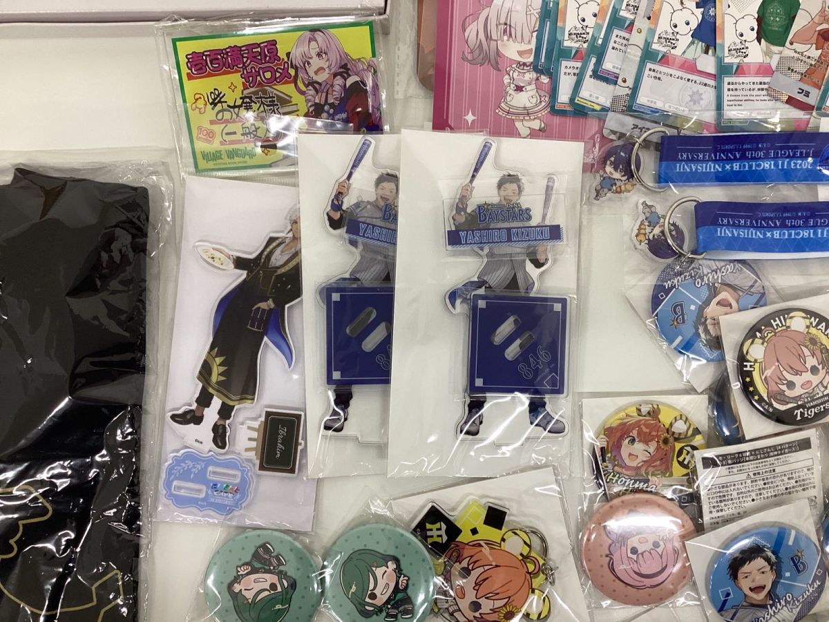 現状】VTuber にじさんじ グッズ まとめ売り 缶バッジ アクリル