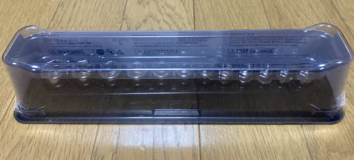 スナップオン(Snap On) 1/4シャローソケットレンチ12個セット(112YTMMY) 未使用未開封品