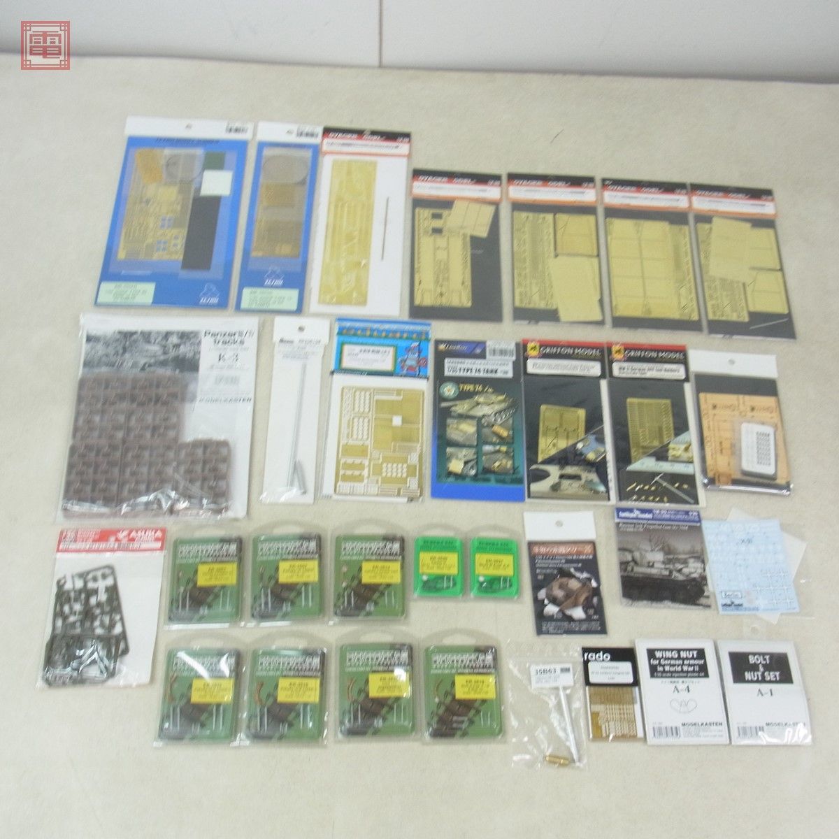  VOYAGERMODEL/EUREKA他 1/35 ドイツIV号戦車 エッチングパーツ/牽引ケーブル/ドイツ戦車用 蝶ネジセット等 まとめてセット 20(その他)｜売買されたオークション情報、yahooの商品情報をアーカイブ公 その他