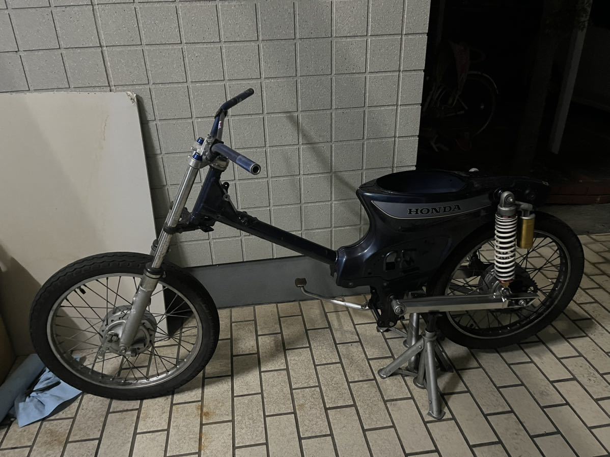 ホンダ C50スーパーカブ50カスタム フレーム スーパーカブ50 補強