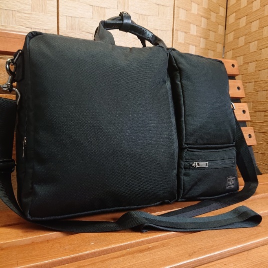 極美品】 ポーター PORTER 【573-07784】2WAY BRIEFCASE (M) ビジネス