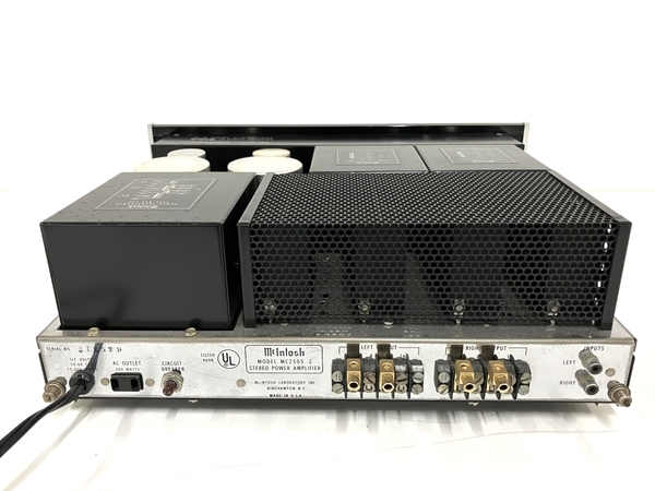 Mcintosh マッキントッシュ MC2505 ステレオ パワー アンプ 音響 機材