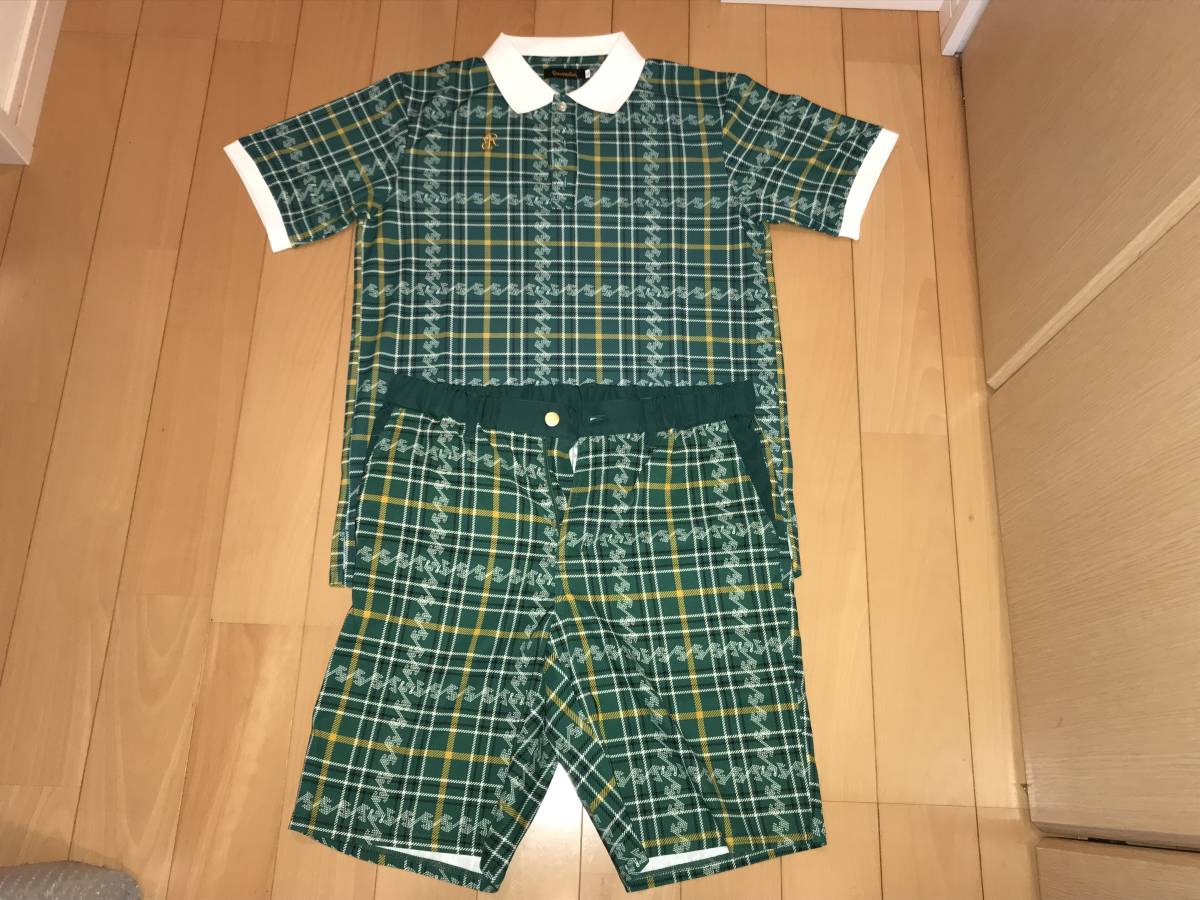 新作，100%新品 レザレクション ゴルフ ポロシャツ ハーフパンツ セットアップ(その他)｜売買されたオークション情報、yahooの商品情報をアーカイブ公開 - オークファン シャツ