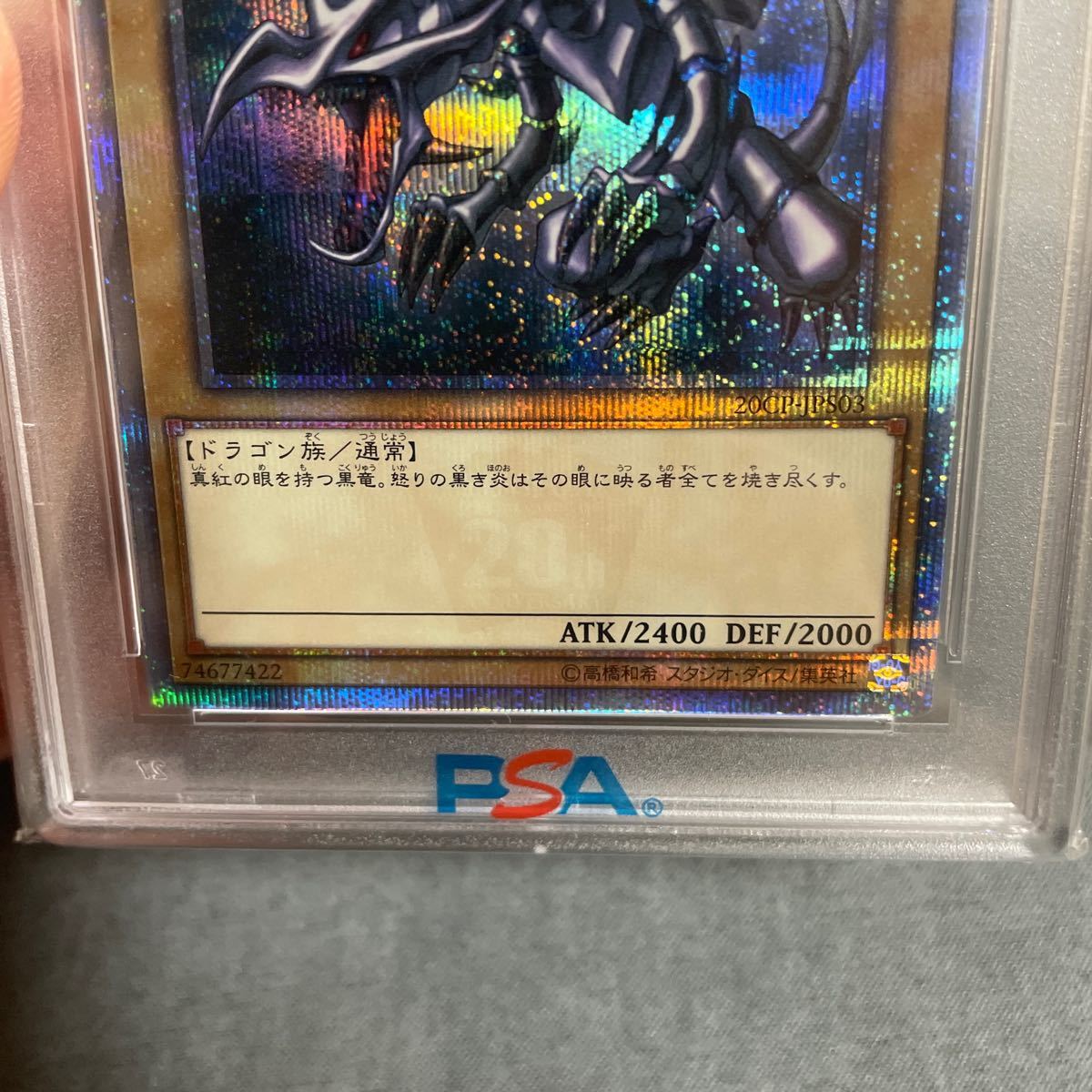 PSA10】遊戯王 真紅眼の黒竜 20th 五つ目※12/23終了予定