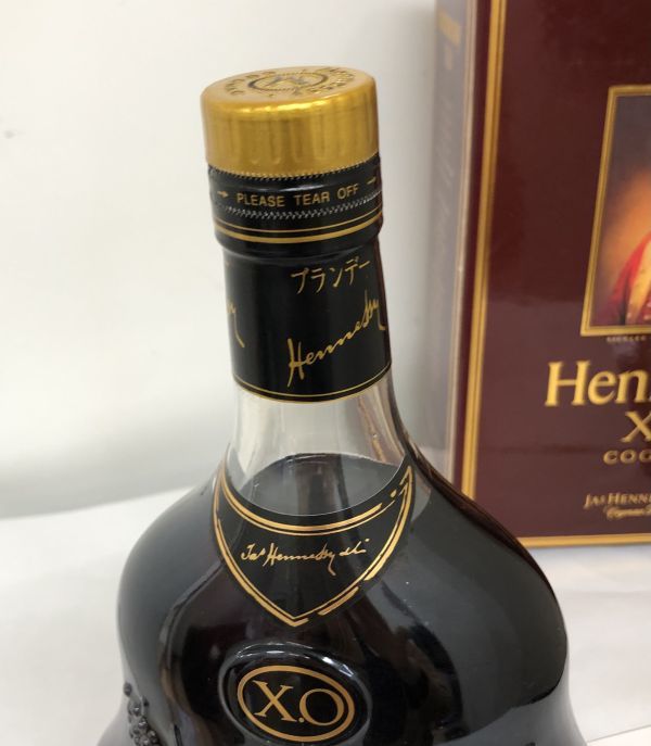 ヘネシーXO金キャップ おまけ付き ショップ 古酒Hennessy XO 【美品 古