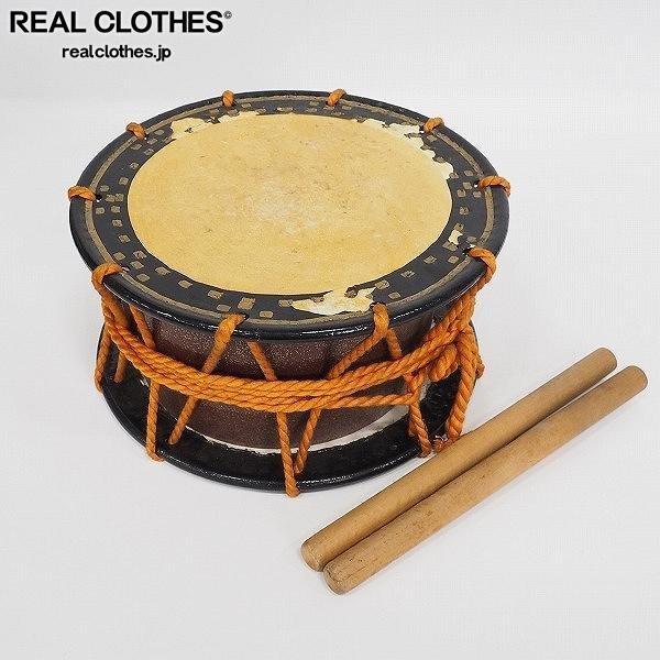 締太鼓 和太鼓 和楽器 直径約34.5cm /100