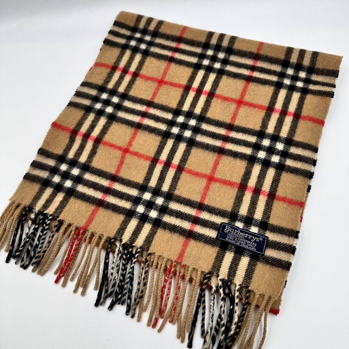 1151【極美品】BURBERRY バーバリー マフラー ストール ノバチェック