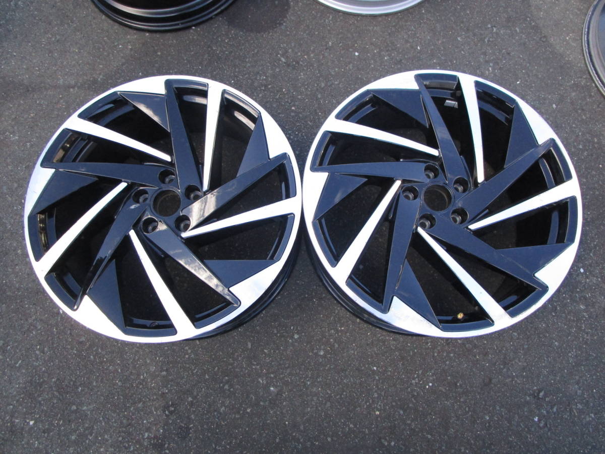 【b2537】VW フォルクスワーゲン アルテオン 純正 20インチ 8J +40 PCD112 ホイール2本
