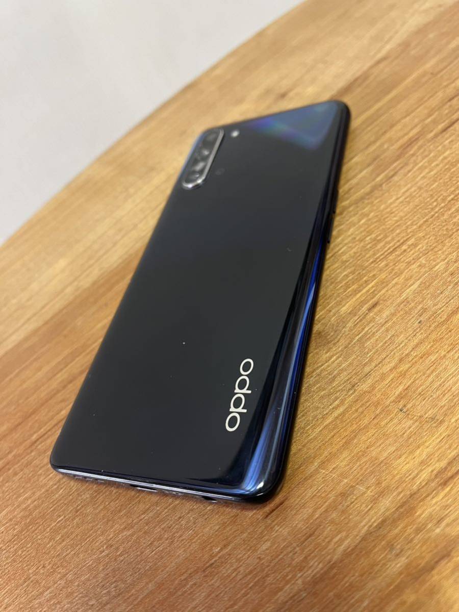 ジャンク品 OPPO Reno3 A 128GB ブラック ymobile SIMロック解除済