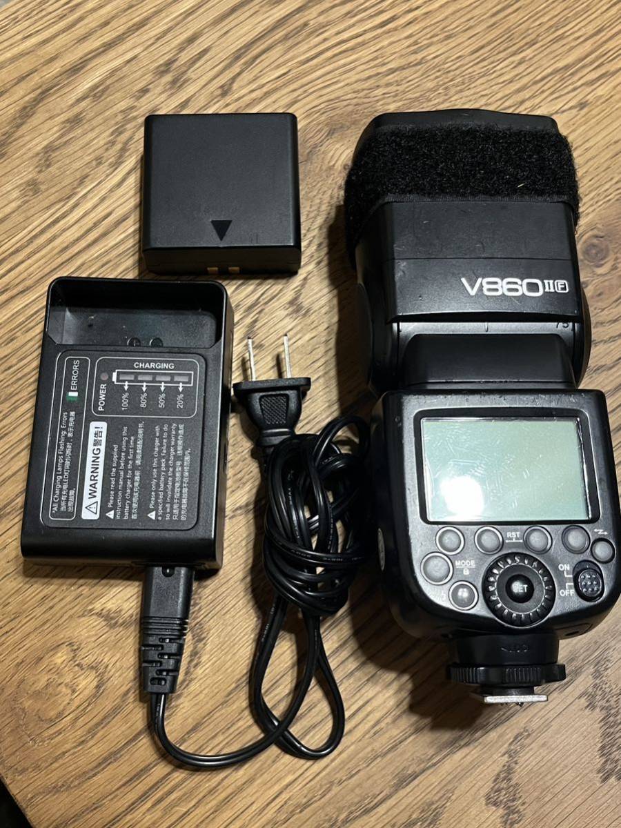 GODOX v860ii F FUJIFILM フジ ストロボ
