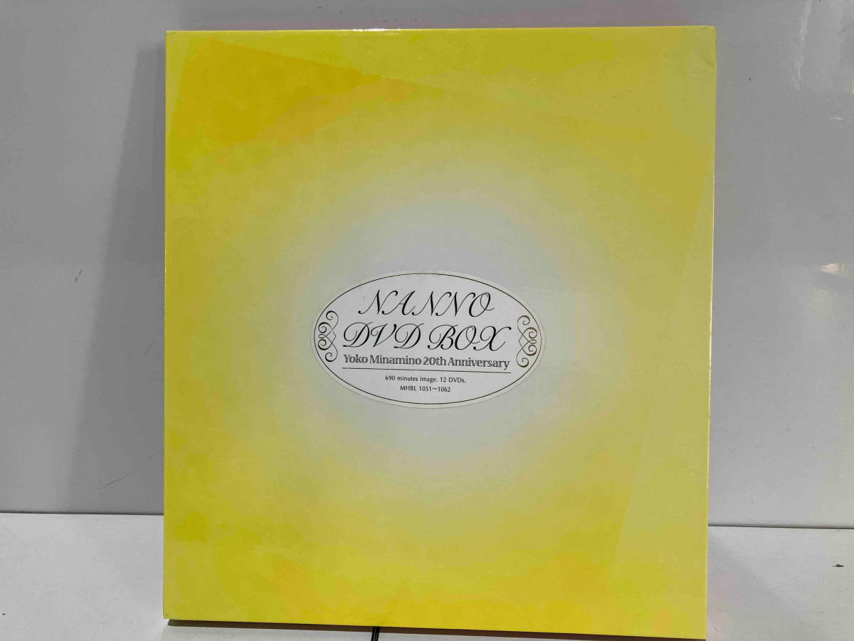 DVD NANNO DVD BOX Yoko Minamino 20th Anniversary DVD BOX NANNO