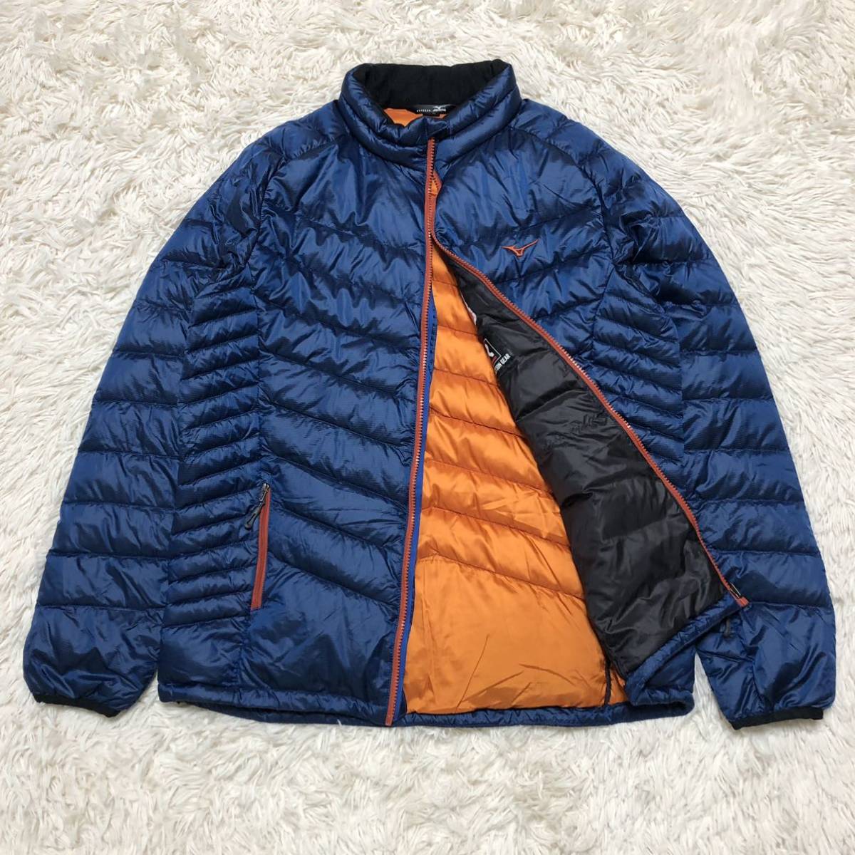 美品】MIZUNO OUTDOOR ダウンジャケット ブレスサーモ REFLECTION GEAR 
