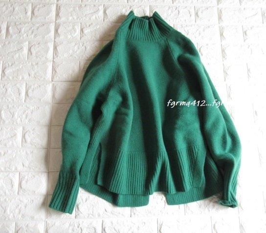 ユーズド★ユナイテッドアローズgreen label relaxing★ゆるっとウールニットケリー★3点落札で宅急便送料無料!平日15時まで決済当日発送可