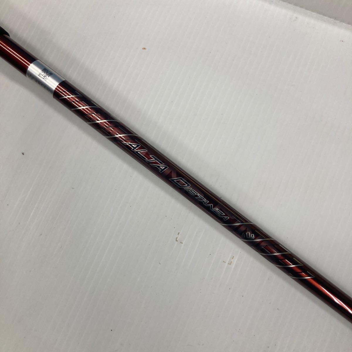 PINGドライバー対応スリーブ付きシャフト ALTA DISTANZA 40g PING ピン