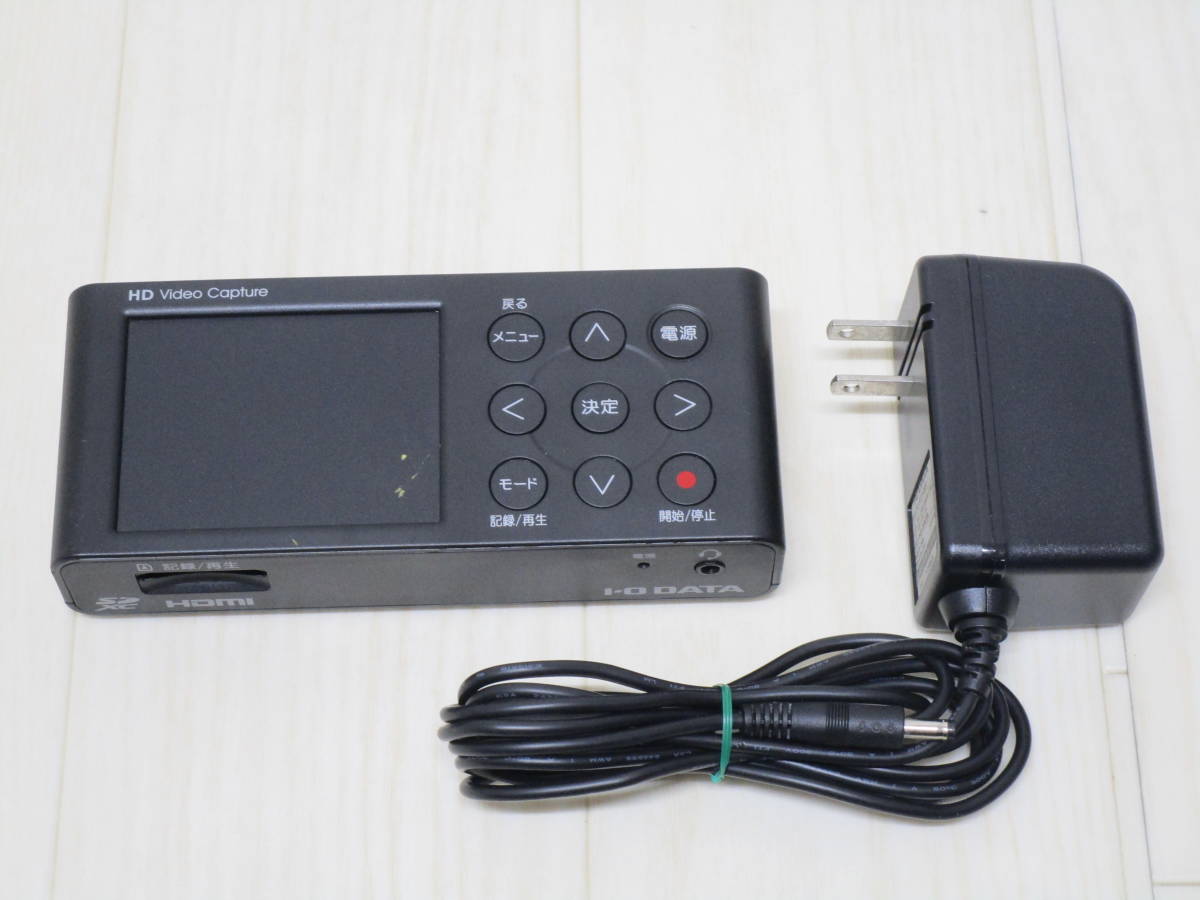 HE-226◆I・O DATA HD Video Capture HDMI キャプチャー GV-HDREC 本体/ACアダプターのみ 中古品