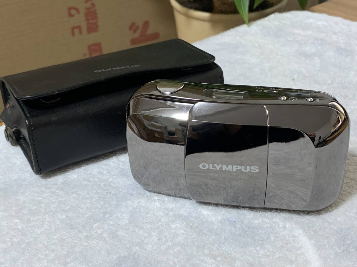 OLYMPUS μ［mju:］LIMITED 中古カメラ【福C-355】 フィルムカメラ