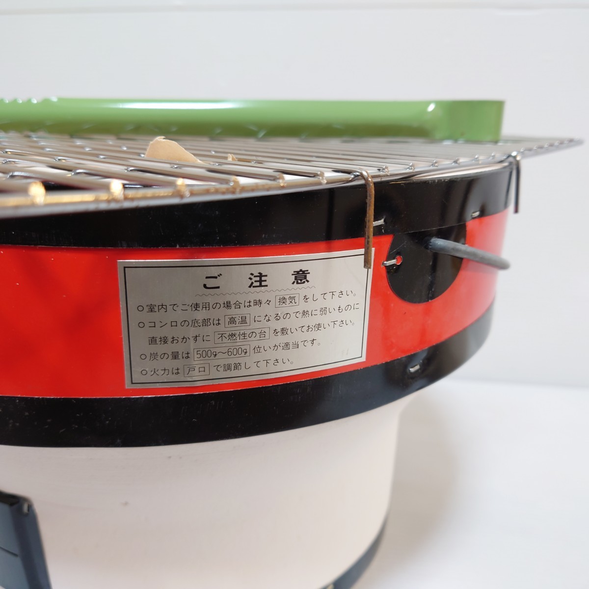 新品未使用 キンカ 珪藻土 バーベキューコンロ 七輪 BBQ 炭コンロ 木炭 
