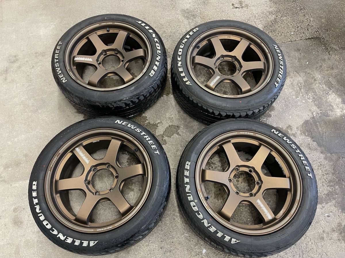 225/50R18 8.5J +29 レイズ TE37SB 鍛造 ハイエース 200系 ブロンズ 
