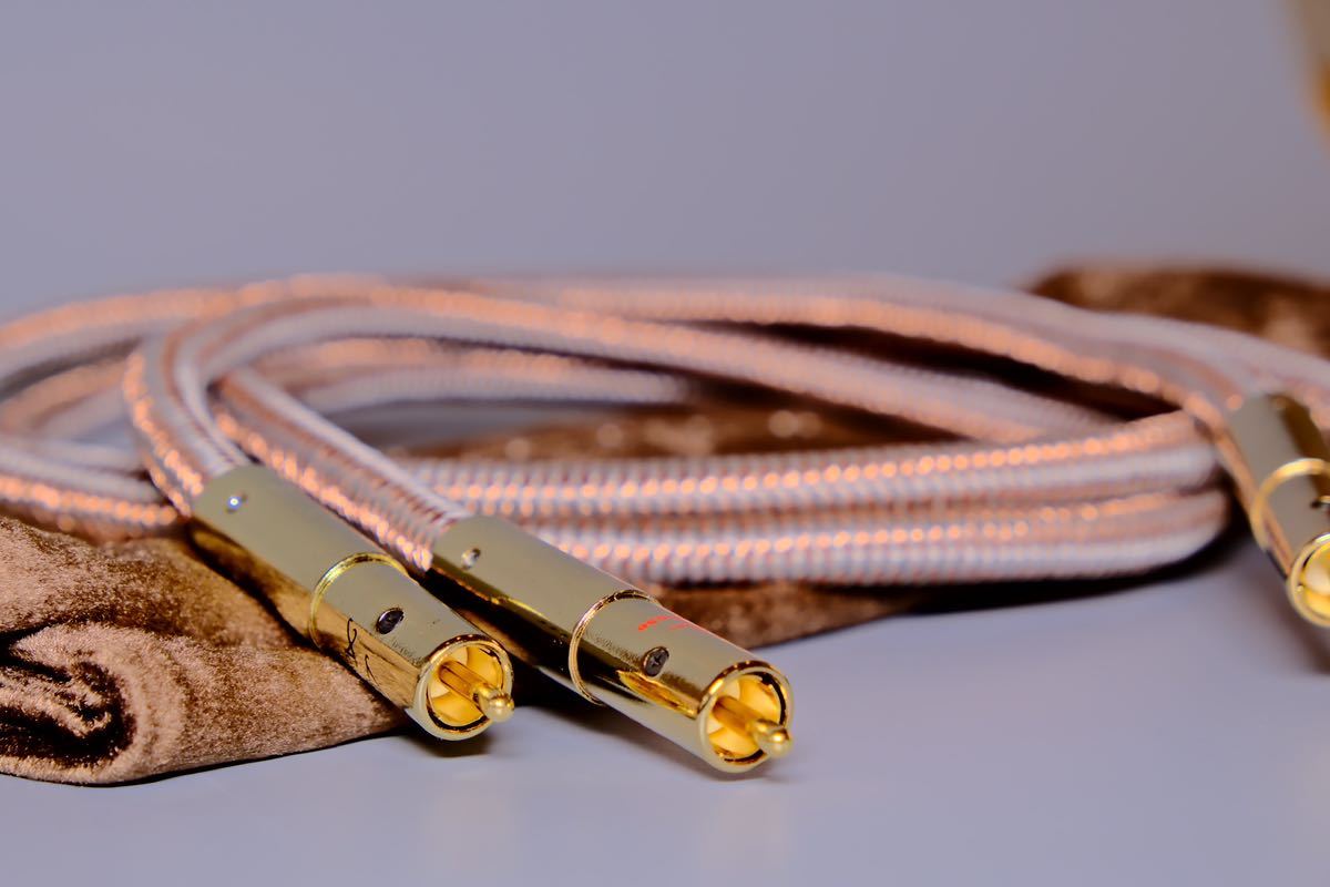 Accuphase RCAケーブル 約1m ペア 高音質 Accuphase アキュフェーズAccphace40周年 | アキュフェーズ rca ペア