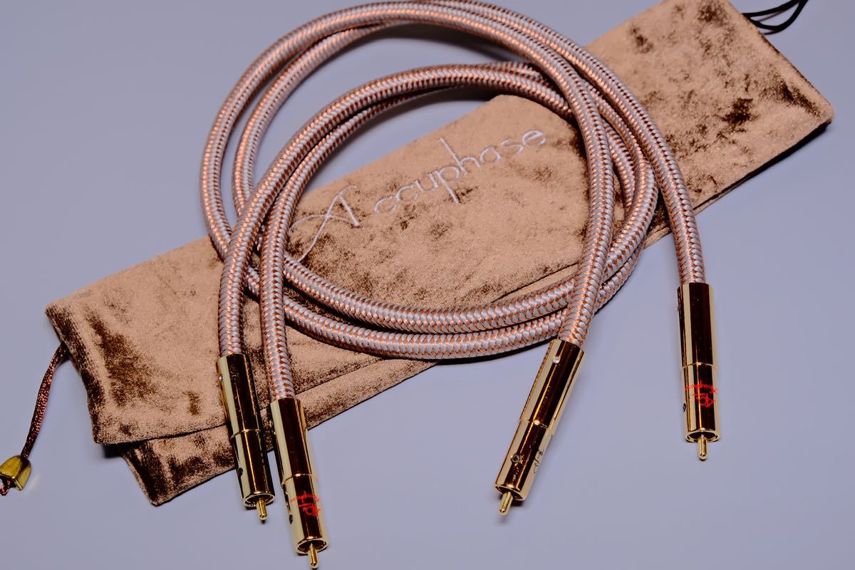 Accuphase アキュフェーズAccphace40周年 | アキュフェーズ rca ペア