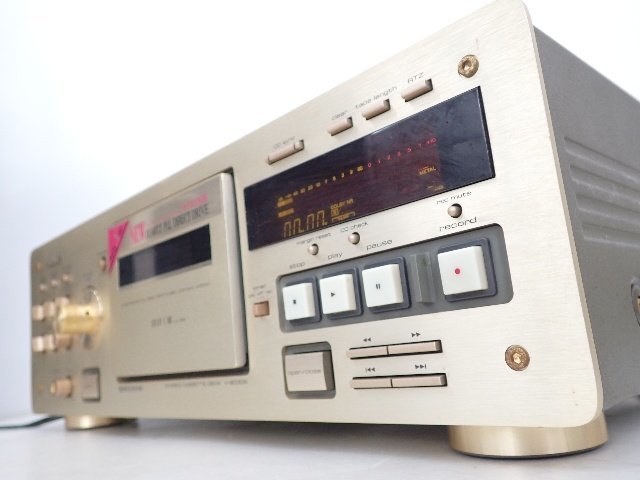 TEAC ティアック C-3X 3ヘッドシングルカセットデッキ ジャンク TEAC 3ヘッドシングルカセットデッキ V-8030S ジャンク品 ティアック