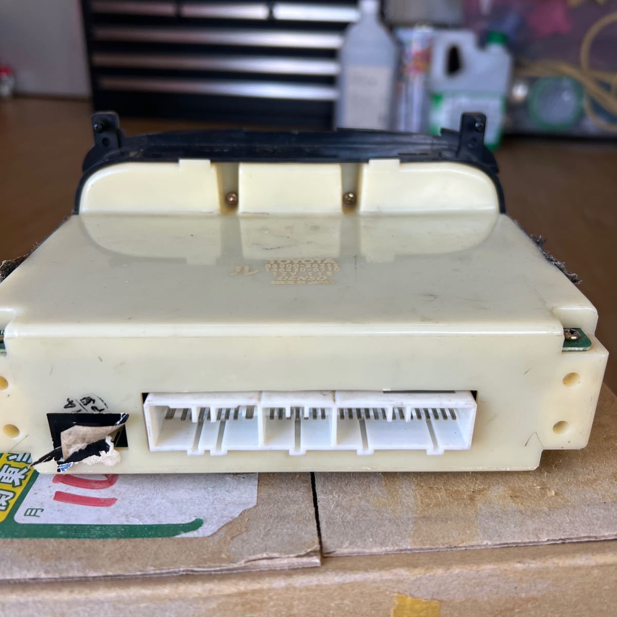 30ソアラ エアコンコントロールパネル エアコンパネル 後期 エアコン